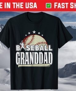 Baseball Granddad Father's Day T-Shirt