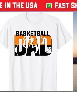 Basketball Lover Basketball Dad Life Father's Day T-Shirt