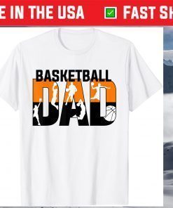 Basketball Lover Basketball Dad Life Father's Day T-Shirt