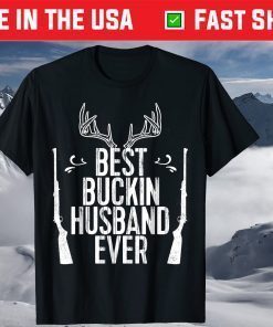 Best Buckin Husband Ever Hunting Fathers Day Shirt