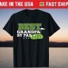 Best Grandpa By Par Father's Day Golf Sports Lover Grandpa T-Shirt