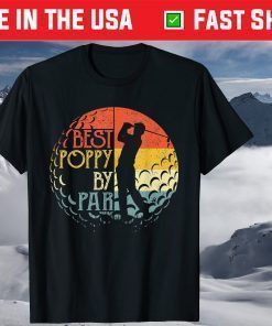 Best Poppy By Par Golf Lover Sports Christmas T-Shirt