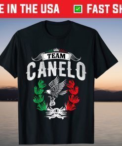 Mexico Flag Team Canelo Vintage Boxing Alvarez T-Shirt