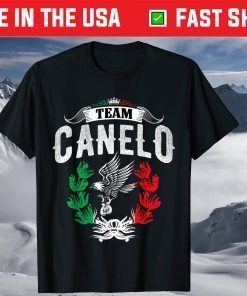 Mexico Flag Team Canelo Vintage Boxing Alvarez T-Shirt