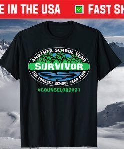 THE LONGEST SCHOOL YEAR EVER COUNSELOR 2021 T-Shirt