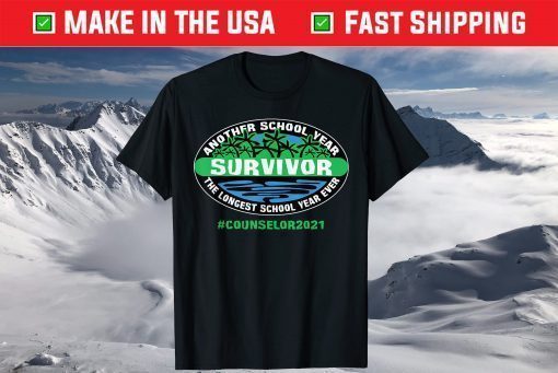 THE LONGEST SCHOOL YEAR EVER COUNSELOR 2021 T-Shirt