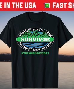 THE LONGEST SCHOOL YEAR EVER TECHNOLOGY 2021 T-Shirt