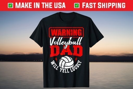 Volleyball Dad Fan Player Team Sport Father's Day Daddy Classic T-Shirt