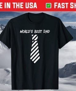 Worlds Best Dad Father's Day T-Shirt