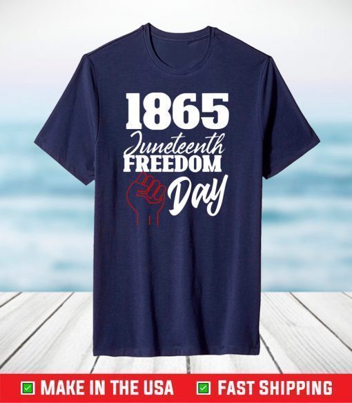 1865 Juneteenth Freedom Day Shirt