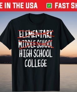 2020 Junior High Graduation Middle School Graduation Graduation T-shirt