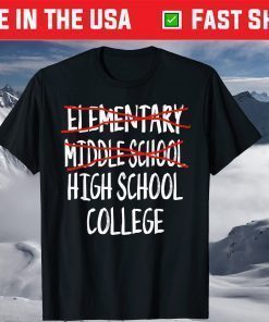 2020 Junior High Graduation Middle School Graduation Graduation T-shirt