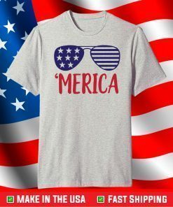 4th of July Merica Glasses Shirt