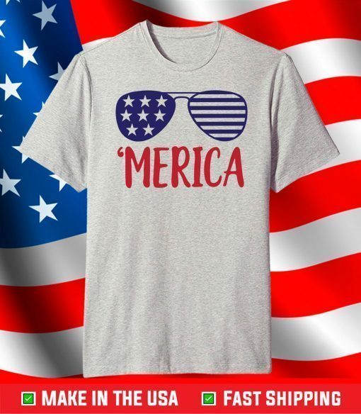 4th of July Merica Glasses Shirt