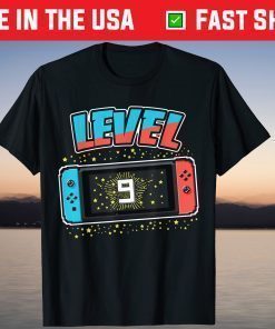 9 Year Old Boy Birthday Video Game T-Shirt