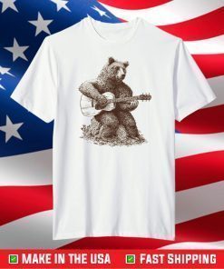 Bear Playing Guitar T-Shirt