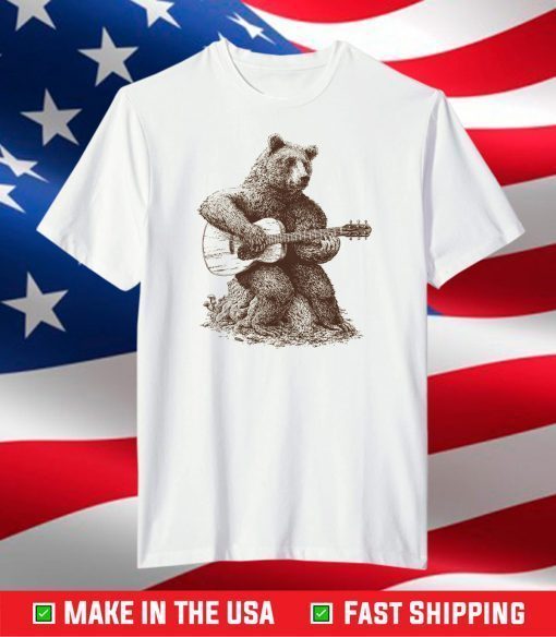 Bear Playing Guitar T-Shirt