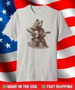 Bear Playing Guitar T-Shirt