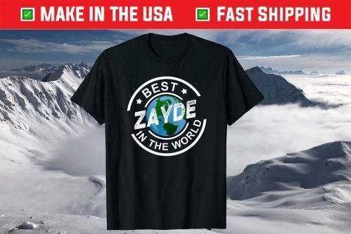 Best Zayde In The World Yiddish Jewish Grandpa Father's Day Classic T-Shirt