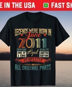 Born in June 1991 30 Years of Being Awesome Limited Edition T-Shirt