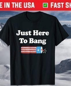 Fourth of July 4th of July I'm Just Here To Bang Classic T-Shirt