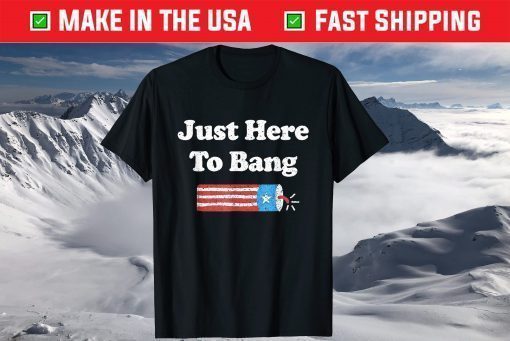 Fourth of July 4th of July I'm Just Here To Bang Classic T-Shirt