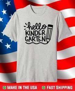 Hello Kindergarten Teacher Us 2021 T-Shirt