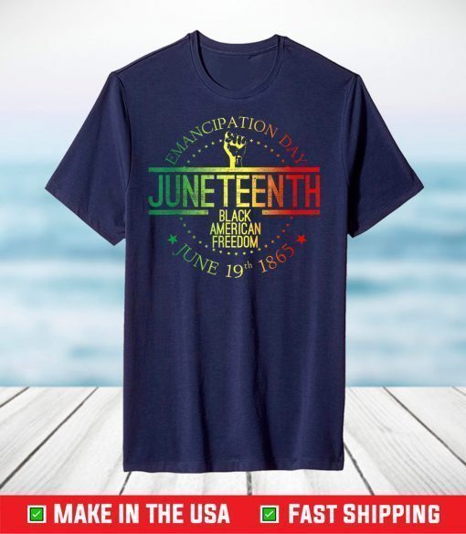 Junieteenth African American Freedom Black History 19 T-Shirt