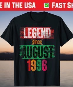 Legend Since August 1996 Bday 25th Birthday Classic T-Shirt