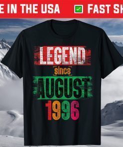 Legend Since August 1996 Bday 25th Birthday Classic T-Shirt