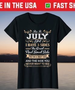 Made In July 1981 40 Years Of Being Awesome T-Shirt