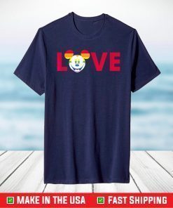 Mickey Mouse Face Pride Love Classic T-Shirt