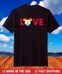 Mickey Mouse Face Pride Love Classic T-Shirt