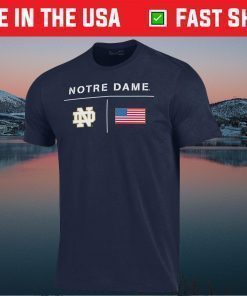 Notre Dame Fighting Irish Military Appreciation Performance Classic T-Shirt