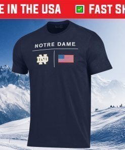 Notre Dame Fighting Irish Military Appreciation Performance Classic T-Shirt