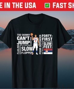 Peep Nikola Jokic's MVP Unisex T-Shirt