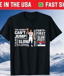 Peep Nikola Jokic's MVP Unisex T-Shirt