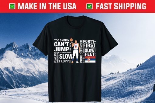 Peep Nikola Jokic's MVP Unisex T-Shirt