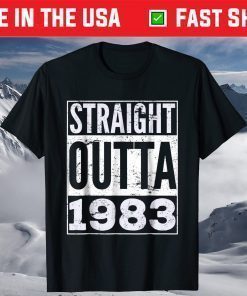 Straight Outta 1983 Adult Birthday Classic T-Shirt