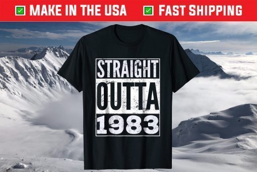 Straight Outta 1983 Adult Birthday Classic T-Shirt