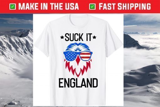 Suck It England Funny 4th of July George Washington 1776 T-Shirt