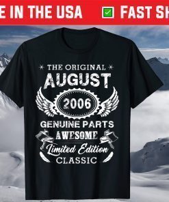 The Original August 2006 Genuine Parts Awesome limited edition Classic T-Shirt