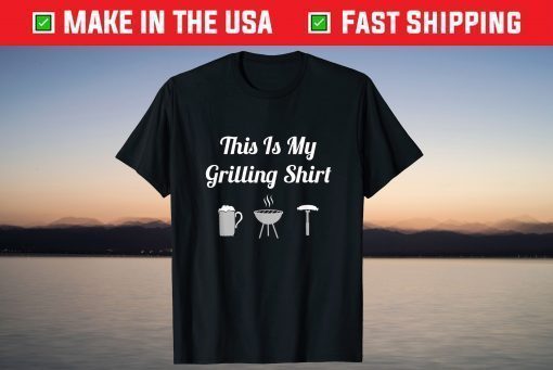 This Is My Grilling BBQ Grill Dad T-Shirt