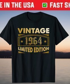 Vintage 1964 Limited Edition 54th Birthday T-Shirt