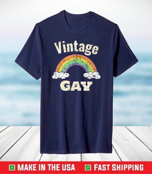 Vintage Gay LGBT Retro Gay Pride Month LGBTQ T-Shirt