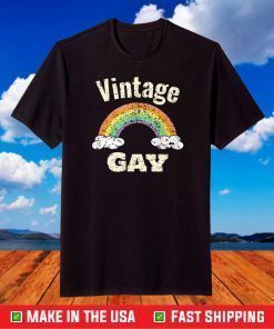 Vintage Gay LGBT Retro Gay Pride Month LGBTQ T-Shirt