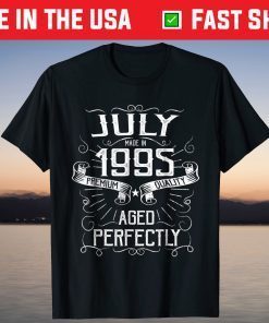 Vintage July Made in 1995 23rd Birthday Classic T-Shirt