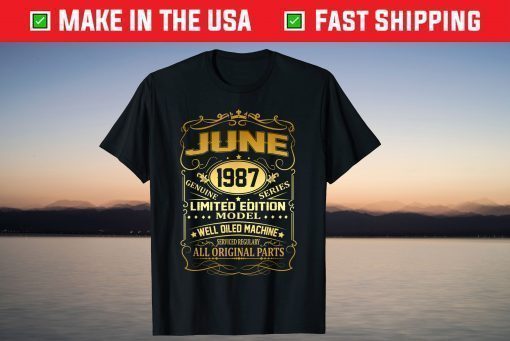 Vintage June 1987 32 Year Shirt