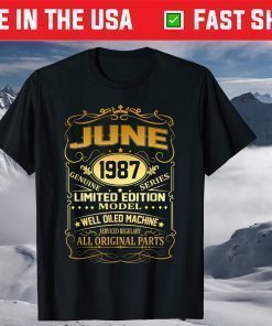 Vintage June 1987 32 Year Shirt