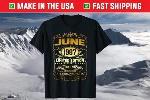 Vintage June 1987 32 Year Shirt